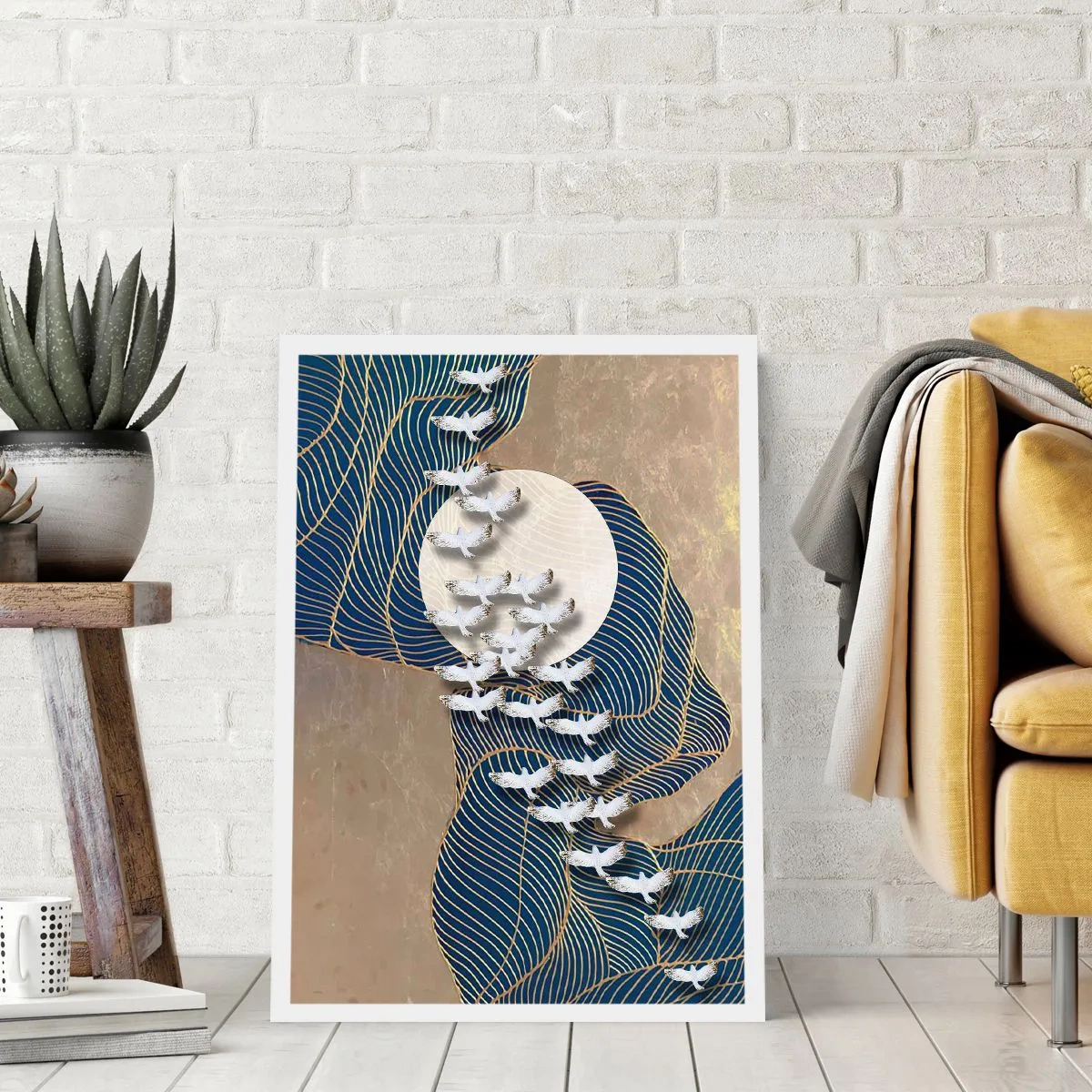 Plakat - Frihed, rejselyst, fællesskab - 61x91 cm