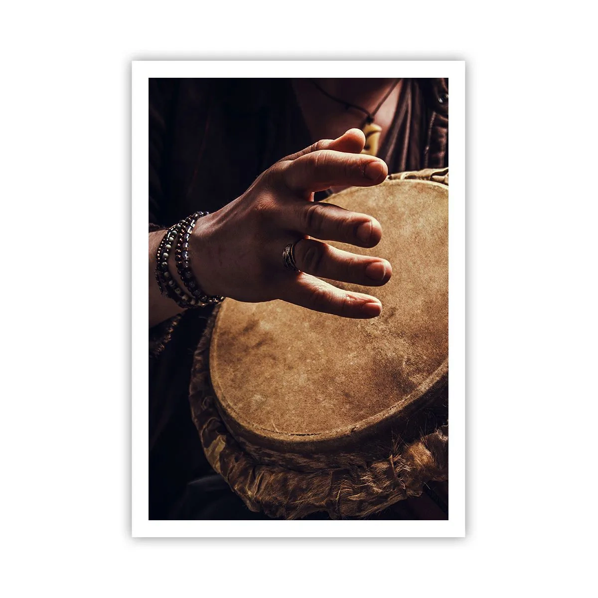 Plakat - I hjertets rytme - 70x100 cm