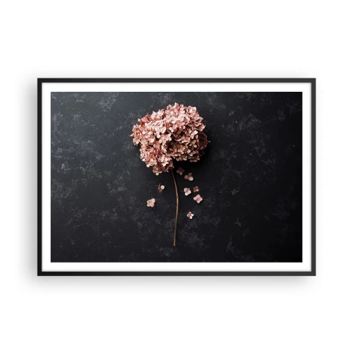 Plakat i sort ramme - Et virkelig romantisk tegn - 100x70 cm