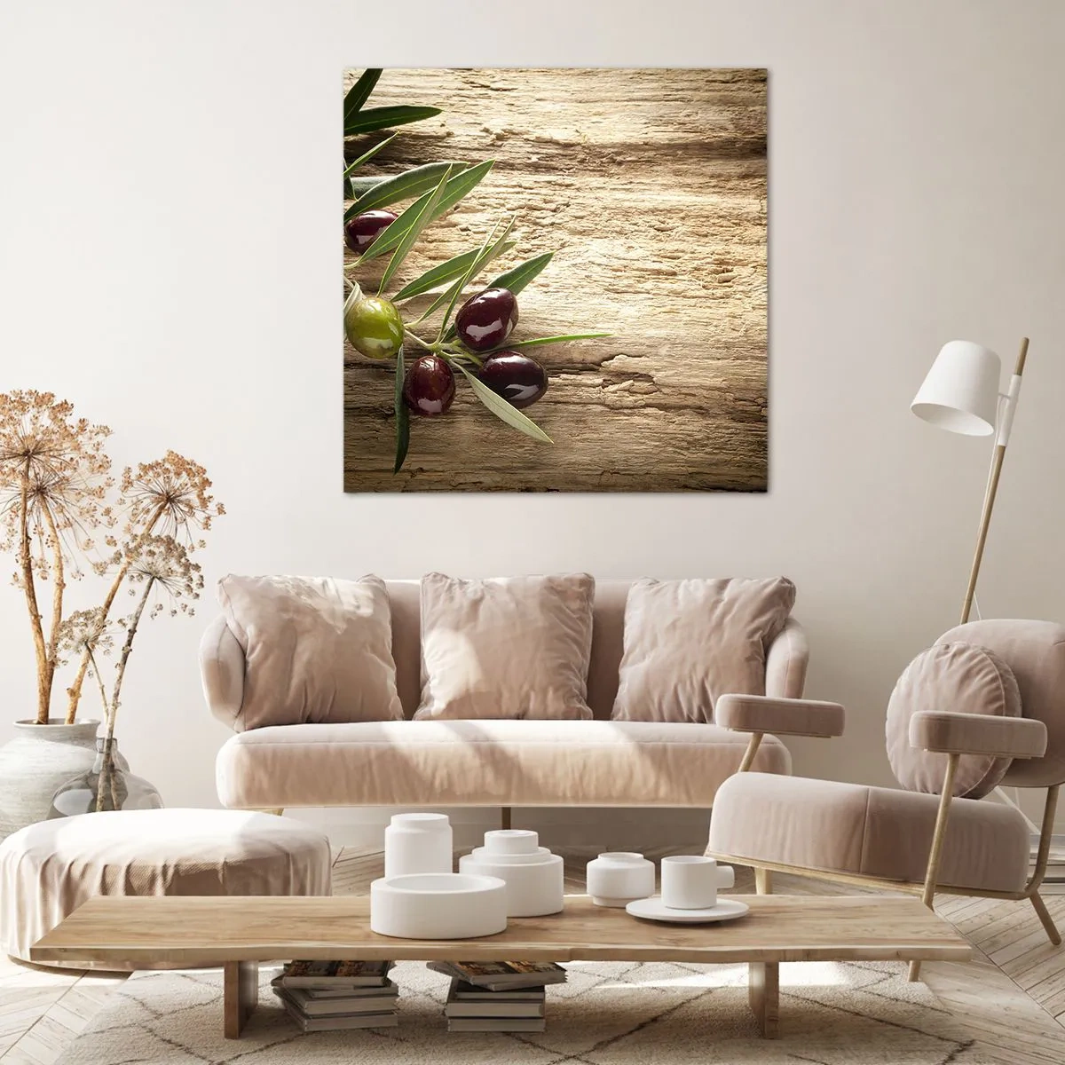 Lærredstryk - Billede på lærred - Lige fra naturen - 40x40 cm