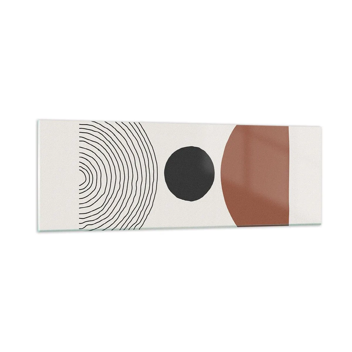 Billede på glas - I rampelyset - 90x30 cm