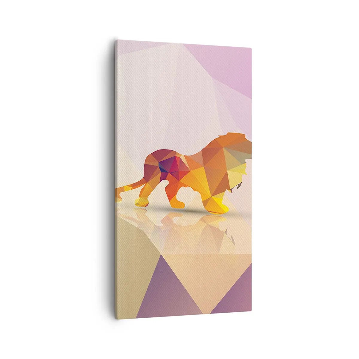 Lærredstryk - Billede på lærred - Diamantkongen - 55x100 cm