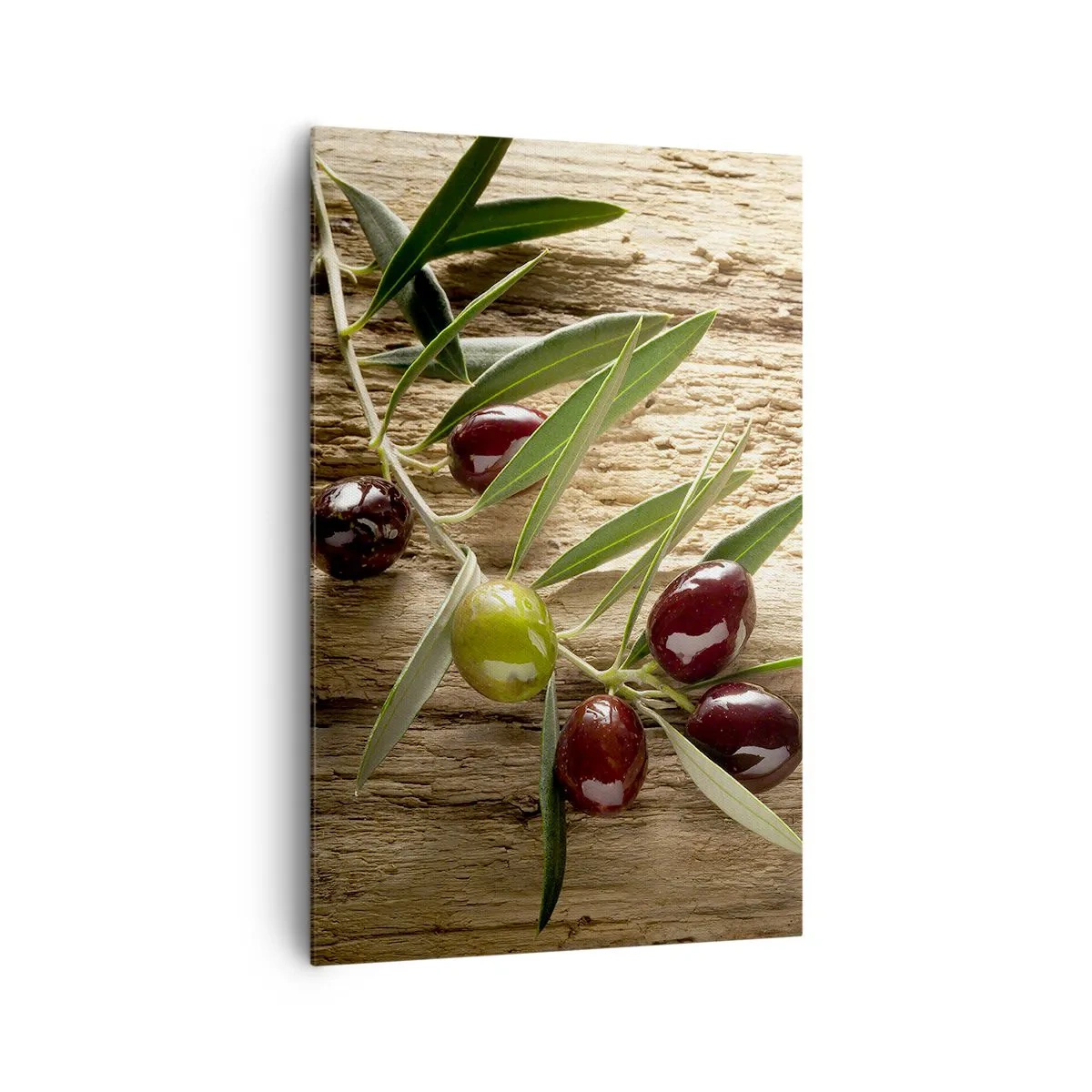 Lærredstryk - Billede på lærred - Lige fra naturen - 80x120 cm