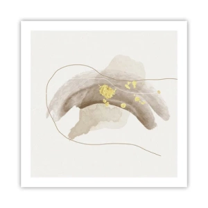 Plakat - Mødt i rummet - 60x60 cm