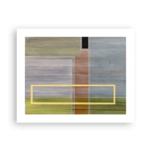 Plakat - Lige og rolig - 50x40 cm