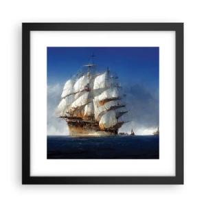 Plakat i sort ramme - Den store herlighed! - 30x30 cm