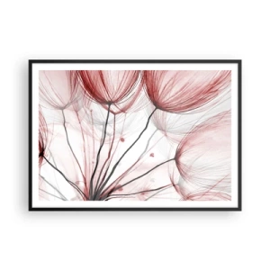 Plakat i sort ramme - Før afgang - 100x70 cm