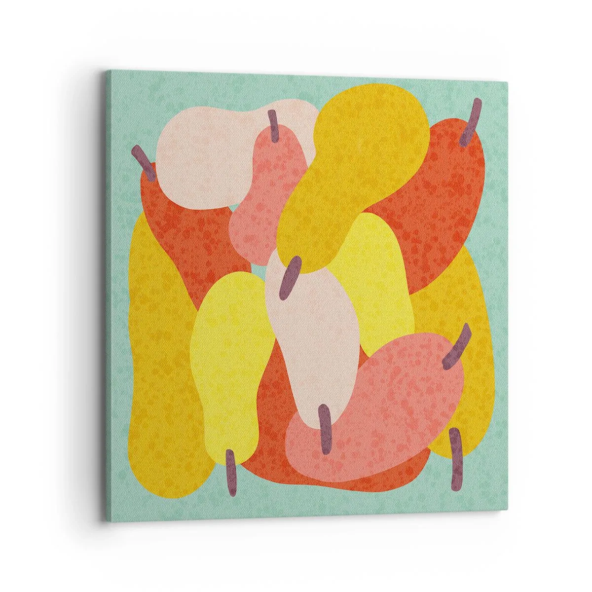 Lærredstryk - Billede på lærred - Smag på sommersolen - 70x70 cm