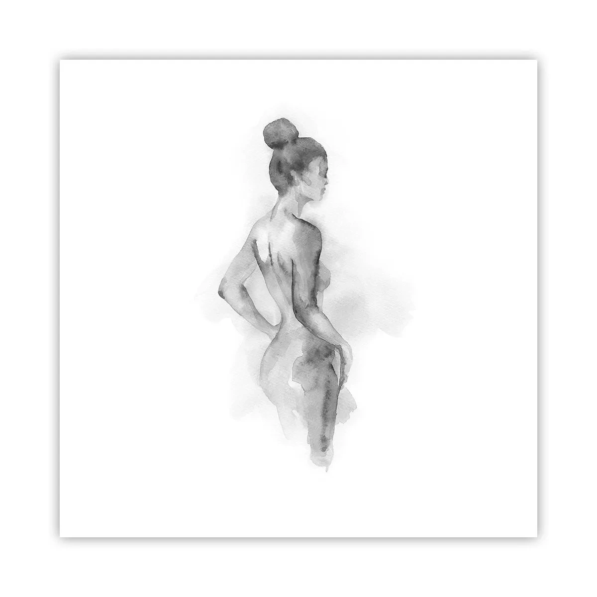 Plakat - Smukt som et maleri - 50x50 cm