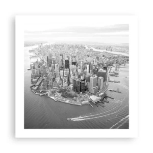 Plakat - Hvordan kan man ikke elske? - 50x50 cm