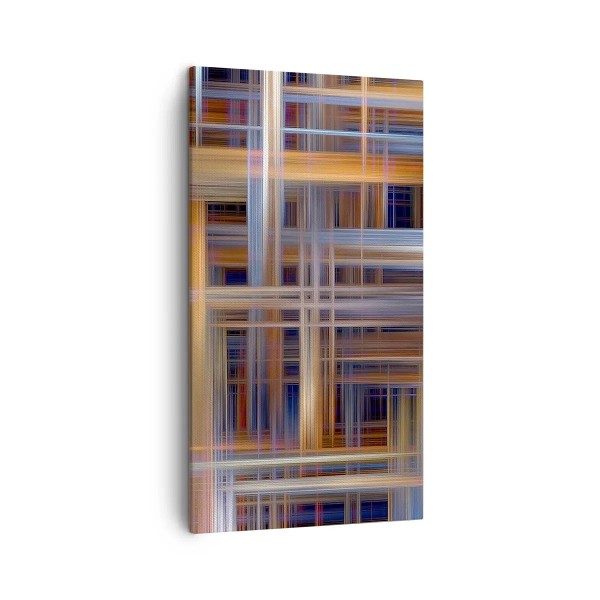 Lærredstryk - Billede på lærred - Vævet af lys - 45x80 cm