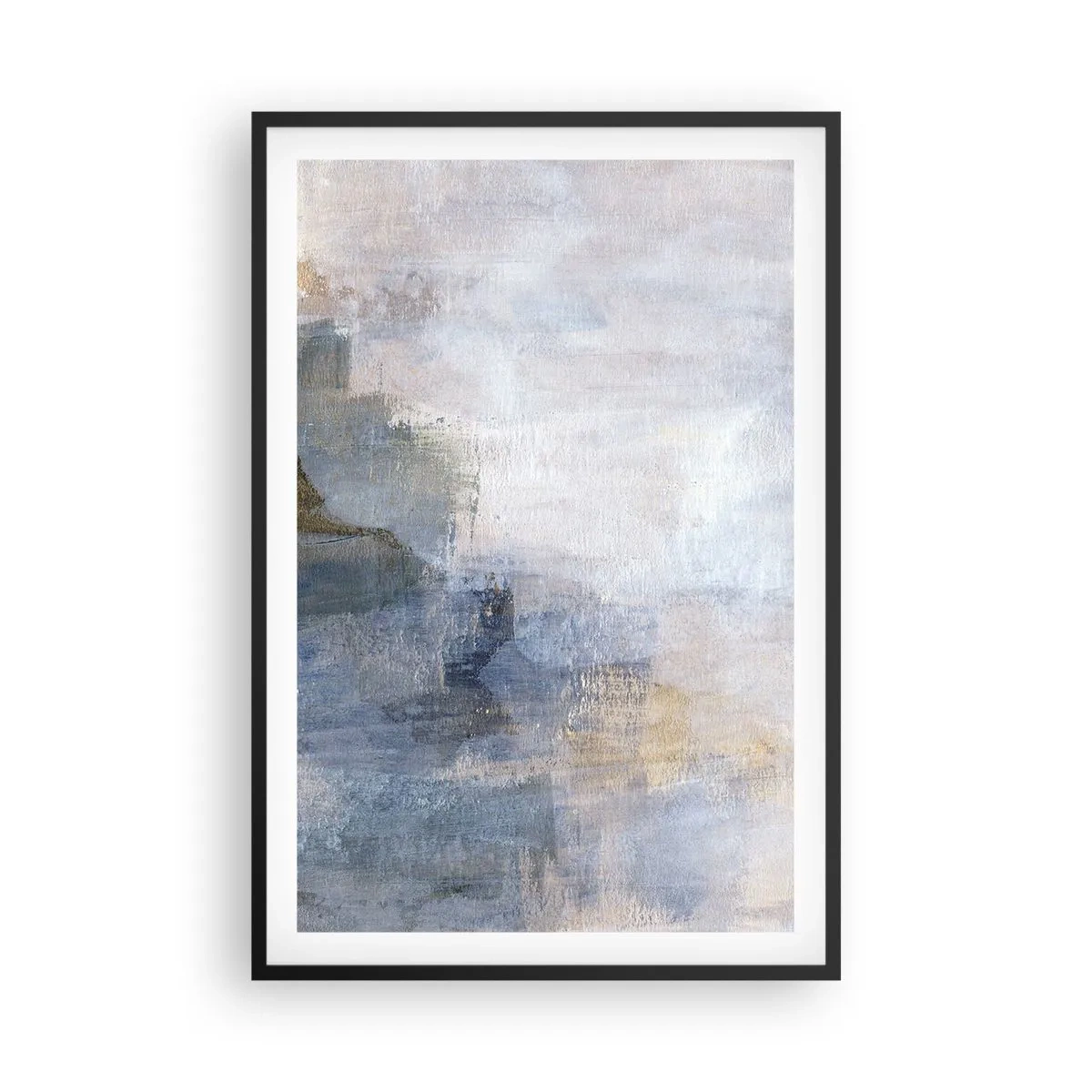 Plakat i sort ramme - Farvetoner og akkorder - 61x91 cm