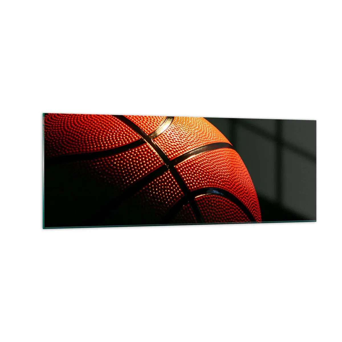 Billede på glas - Smuk som en planet - 140x50 cm