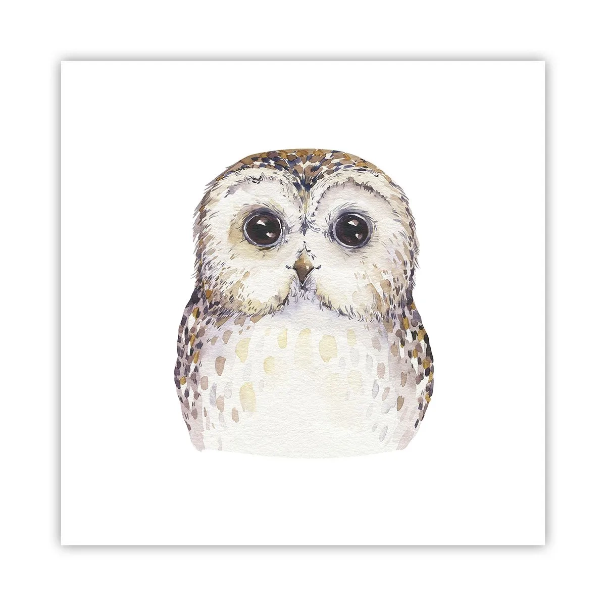 Plakat - Se mig i øjnene - 40x40 cm