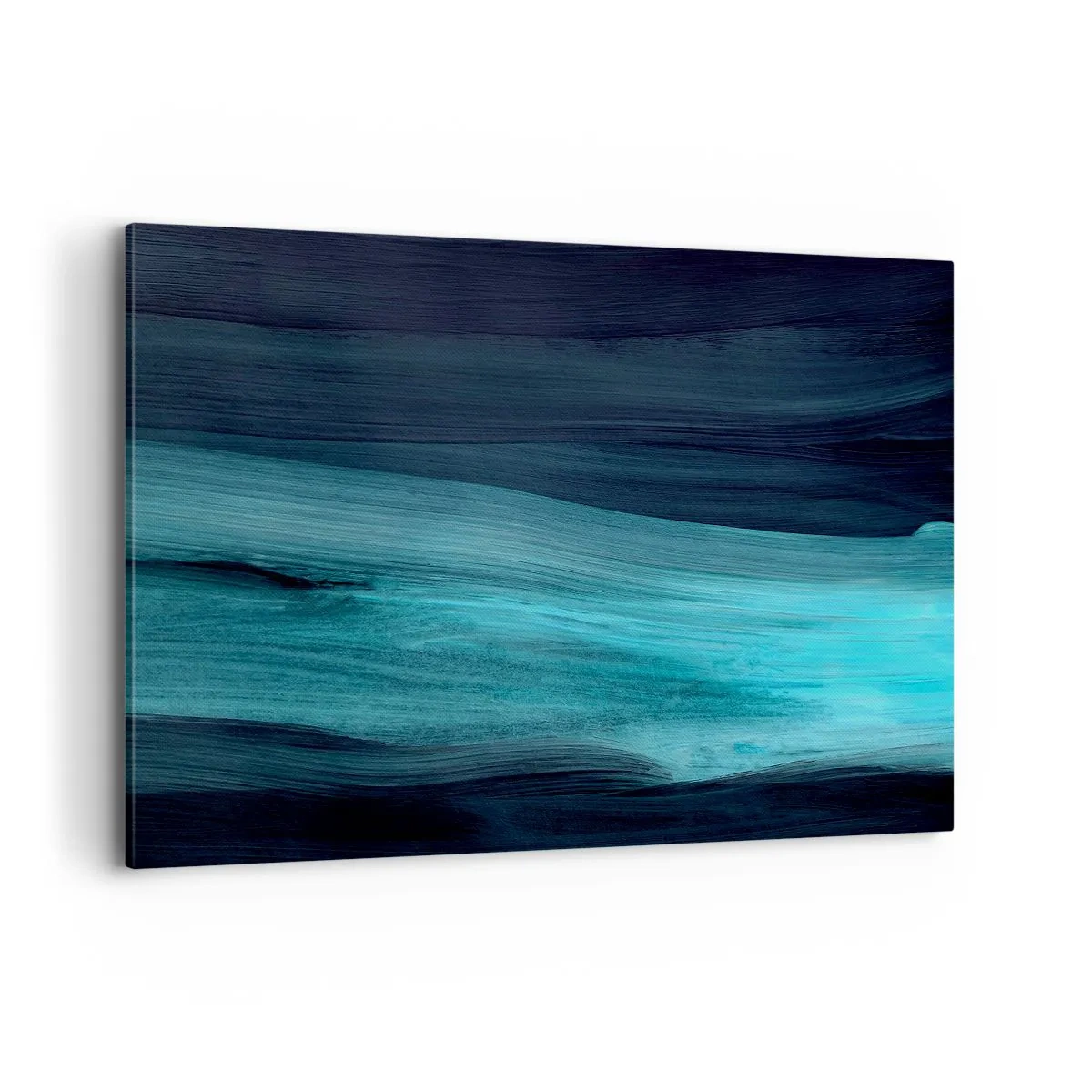 Lærredstryk - Billede på lærred - Svøm med strømmen - 120x80 cm