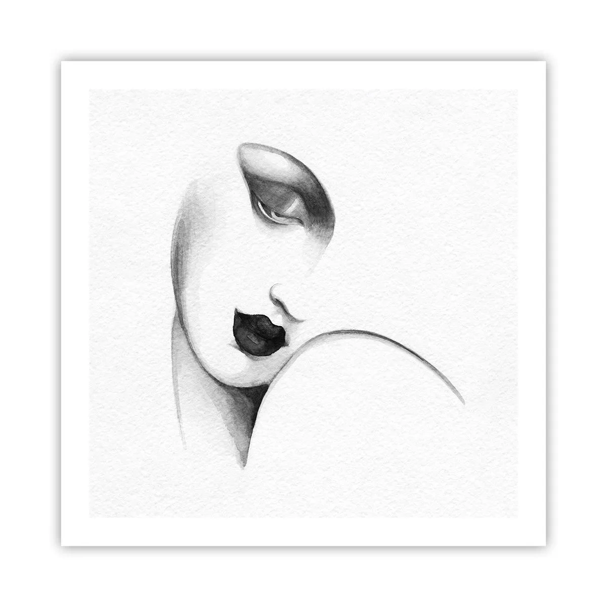 Plakat - I Lempickas stil - 60x60 cm
