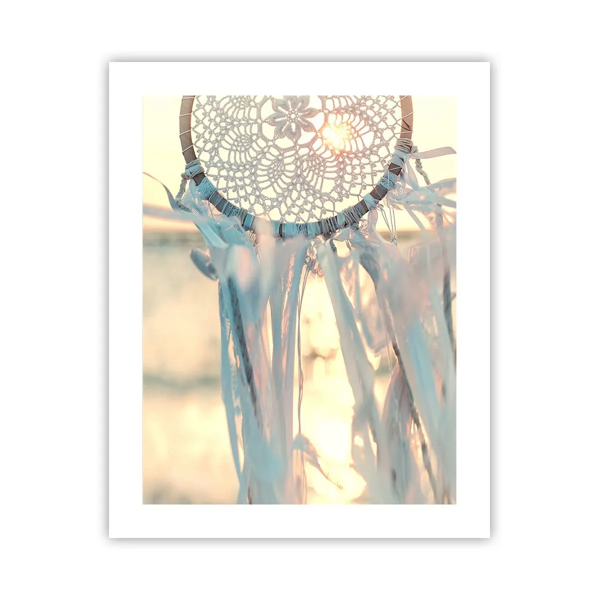 Plakat - Totem med blonder - 40x50 cm