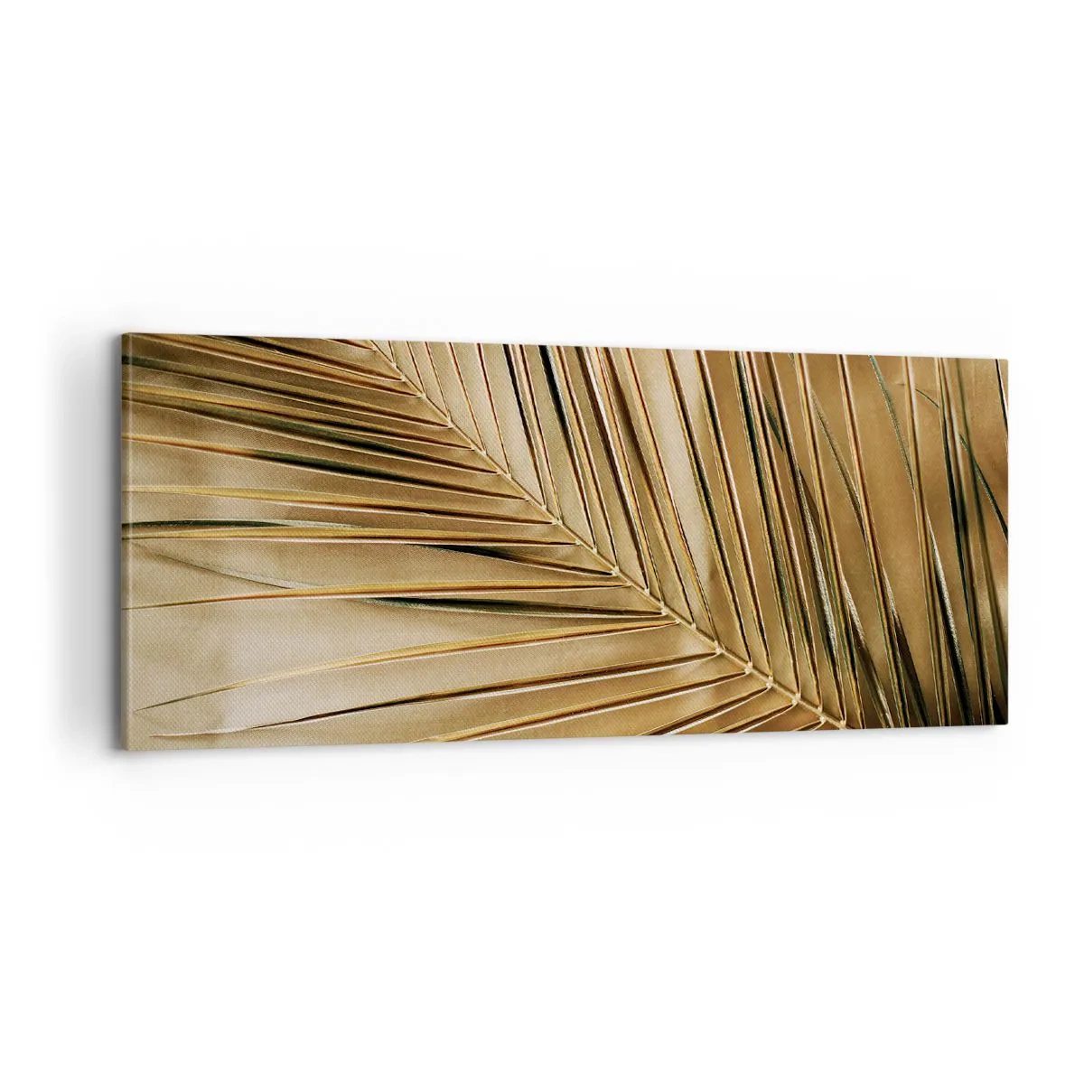 Lærredstryk - Billede på lærred - Naturlig kolonnade - 100x40 cm