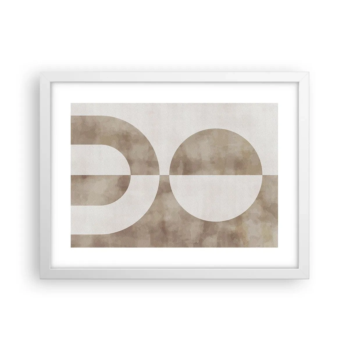 Plakat i hvid ramme - Ligheder og forskelle - 40x30 cm