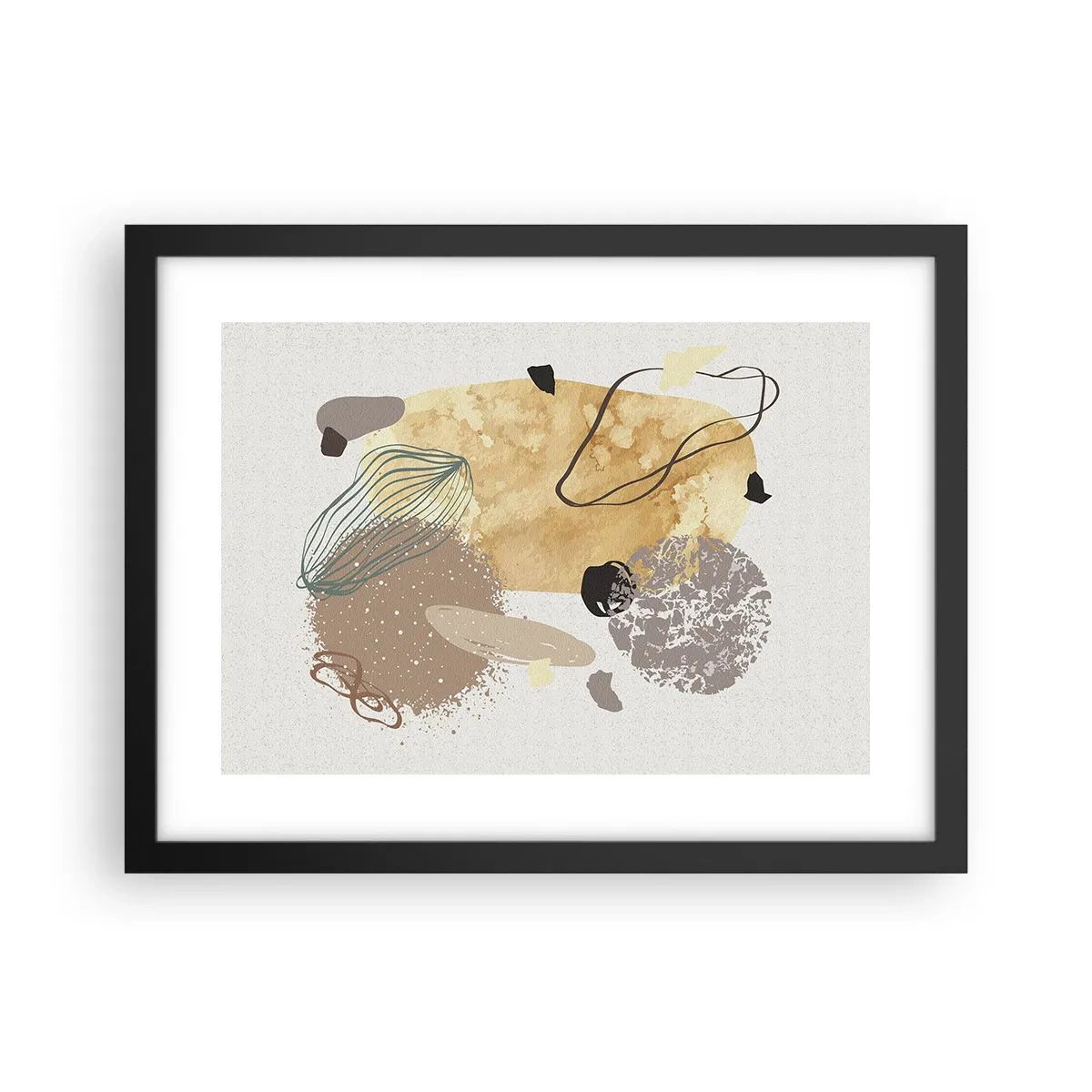 Plakat i sort ramme - Anvendt plumkologi - 40x30 cm