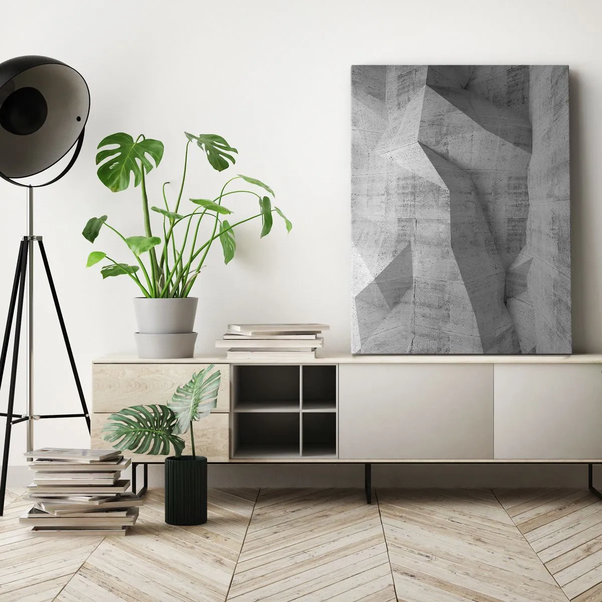 Lærredstryk - Billede på lærred - En ægte udfordring - 50x70 cm