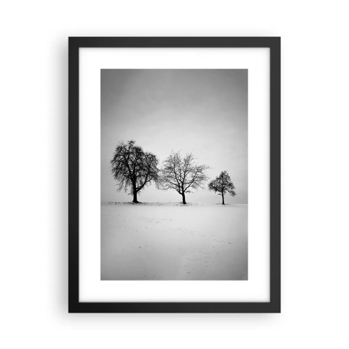 Plakat i sort ramme - Hvad drømmer de om? - 30x40 cm