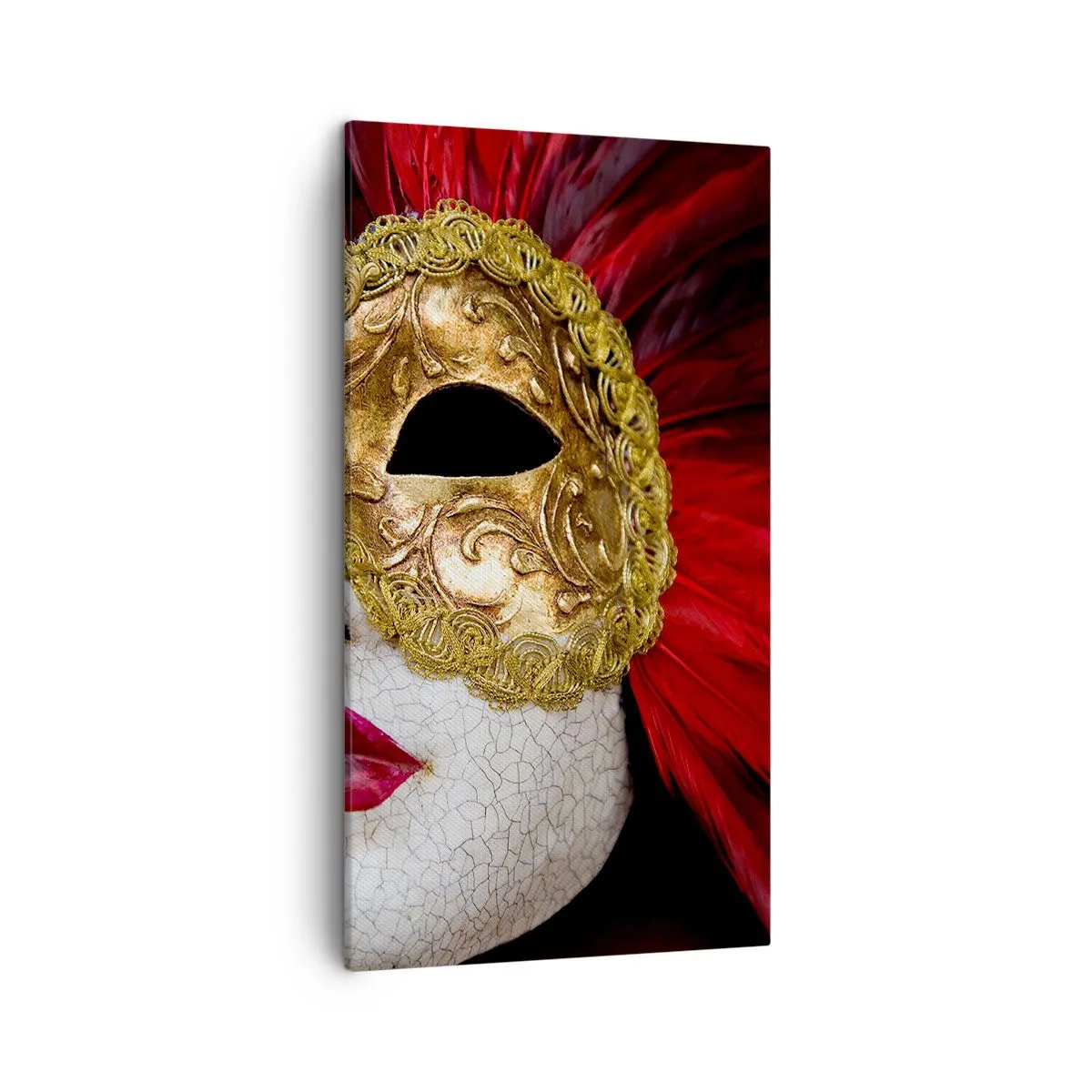Lærredstryk - Billede på lærred - Løftet om et karnevalseventyr - 45x80 cm