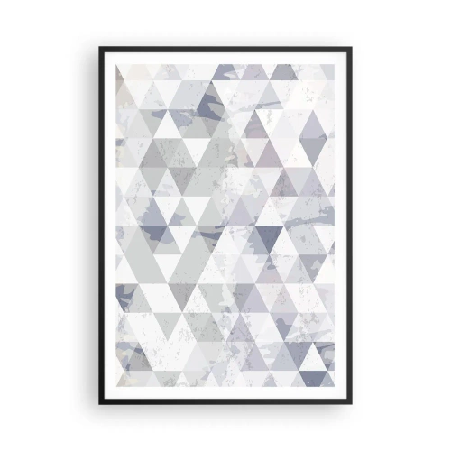 Plakat i sort ramme - I takt på tre - 70x100 cm