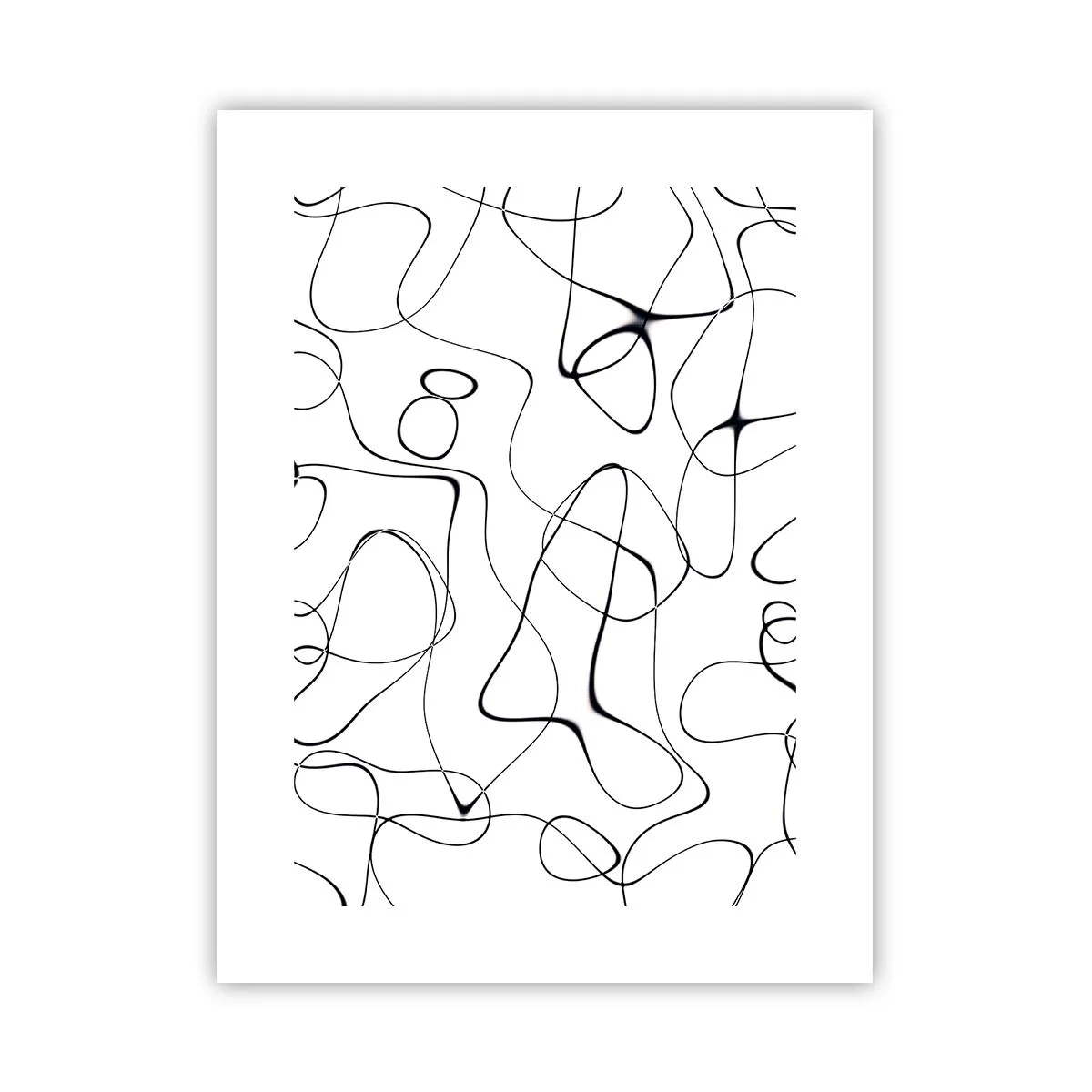 Plakat - Livets veje, skæbnens omskiftelser - 30x40 cm