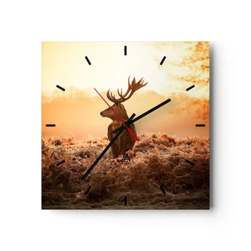 Vægur, Uret - Herre på godset - 30x30 cm