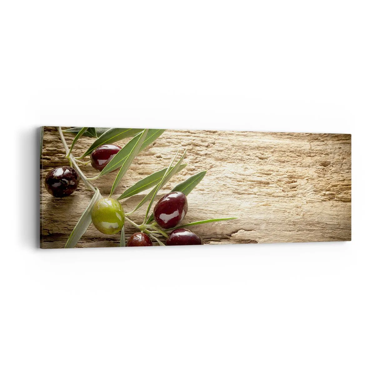 Lærredstryk - Billede på lærred - Lige fra naturen - 90x30 cm