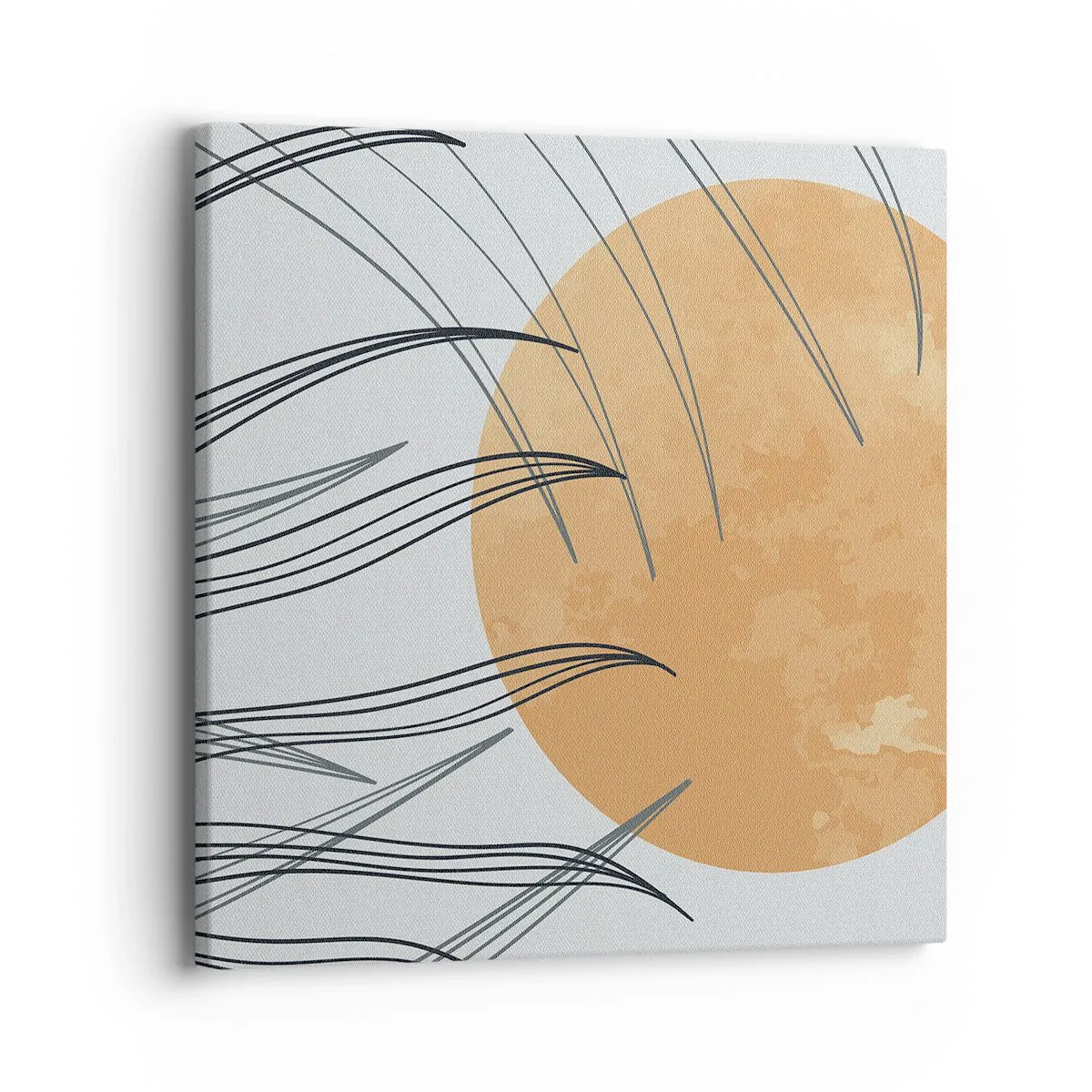 Lærredstryk - Billede på lærred - Altid mod solen - 40x40 cm