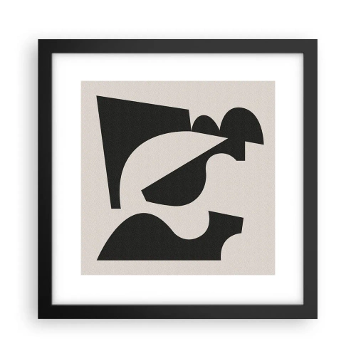 Plakat i sort ramme - Sammensæt din egen - 30x30 cm