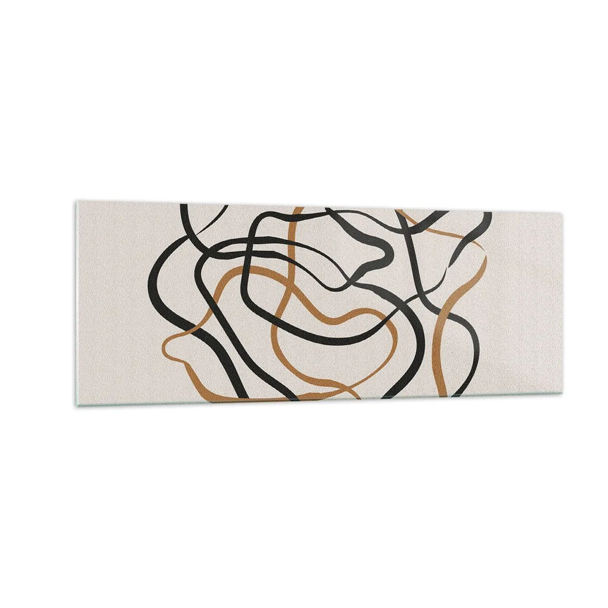 Billede på glas - Alt er gået galt - 140x50 cm