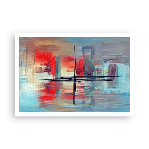 Plakat - Landskab i en ukendt dimension - 100x70 cm