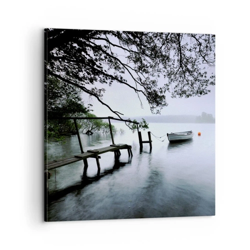 Lærredstryk - Billede på lærred - Du hviler allerede - 60x60 cm