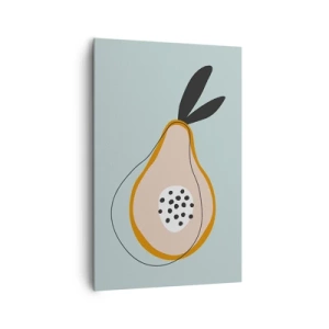 Lærredstryk - Billede på lærred - Trænge ind i tingenes natur - 80x120 cm