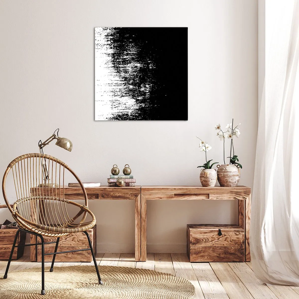 Lærredstryk - Billede på lærred - Og vinderen er... - 60x60 cm