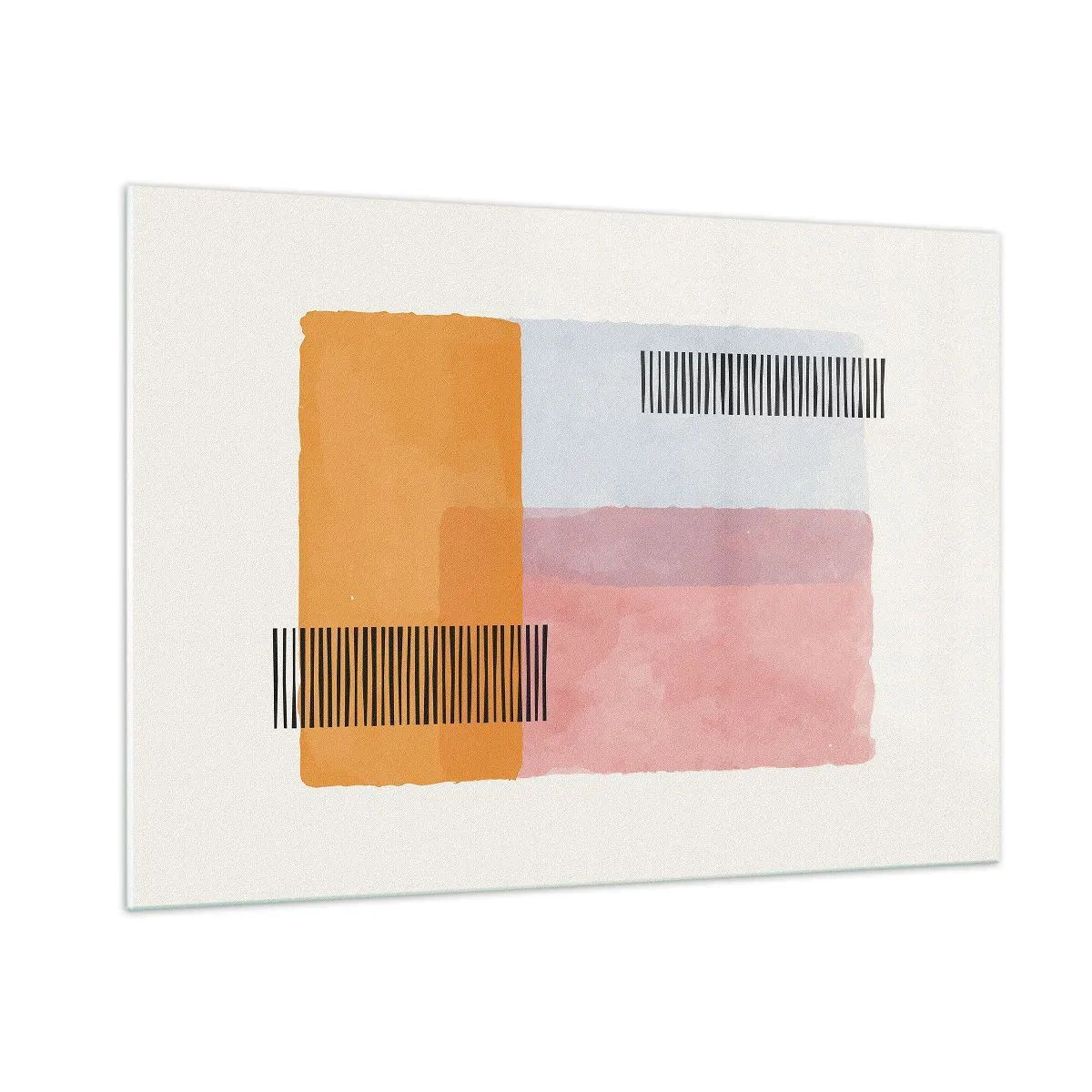 Billede på glas - Fra hjørne til hjørne - 100x70 cm