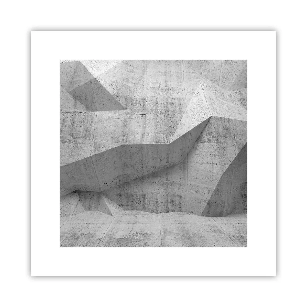 Plakat - En ægte udfordring - 30x30 cm