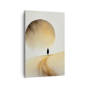 Lærredstryk - Billede på lærred - Altid længselsfulde - 80x120 cm