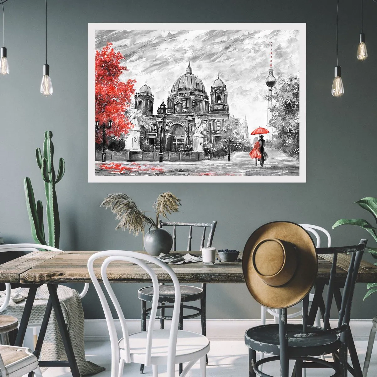 Plakat - Møde i Berlin - 70x50 cm