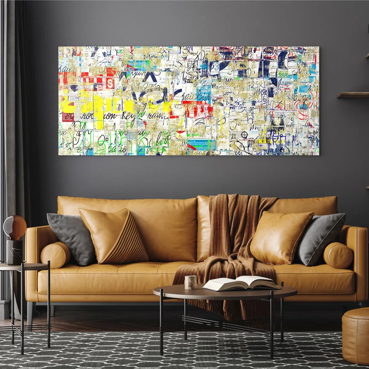 Billede på glas - Simpelthen en fryd for øjet - 120x50 cm