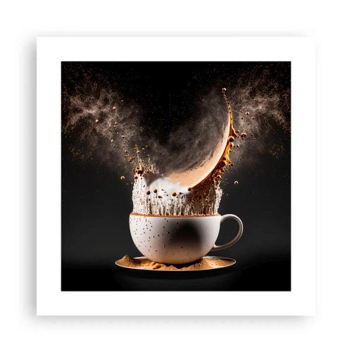 Plakat - En eksplosion af smag - 40x40 cm