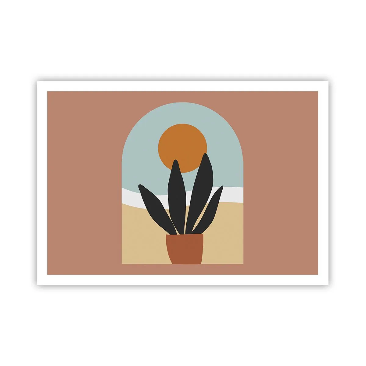 Plakat - Små glæder - 100x70 cm