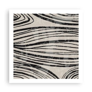 Plakat - Et spild af linjer - 60x60 cm