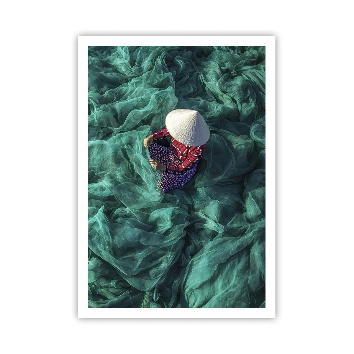 Plakat - I et hav af lys - 70x100 cm