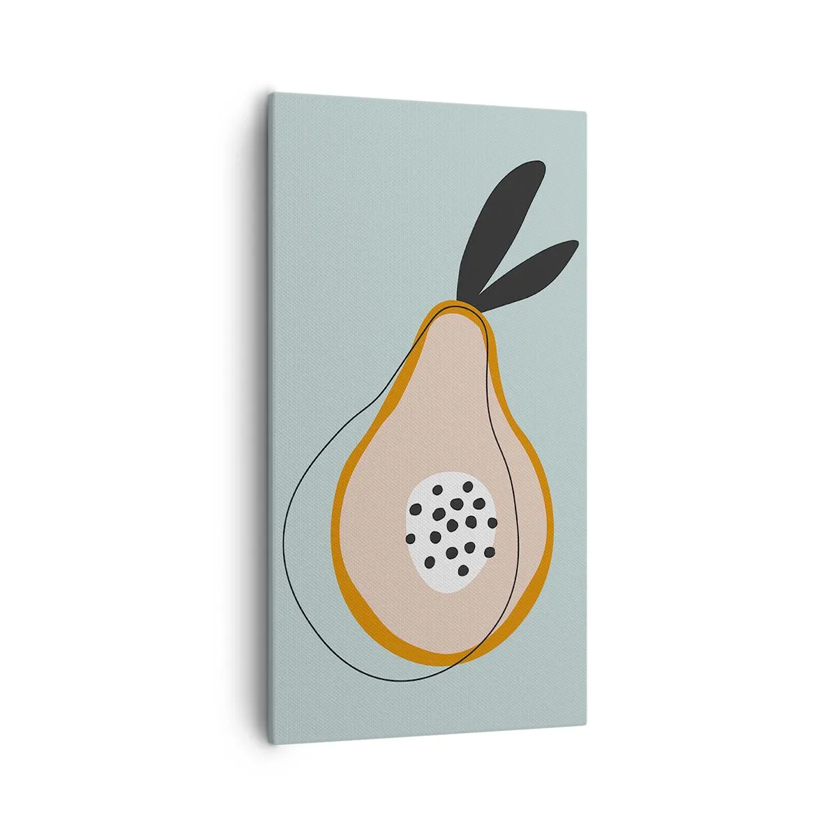 Lærredstryk - Billede på lærred - Trænge ind i tingenes natur - 55x100 cm