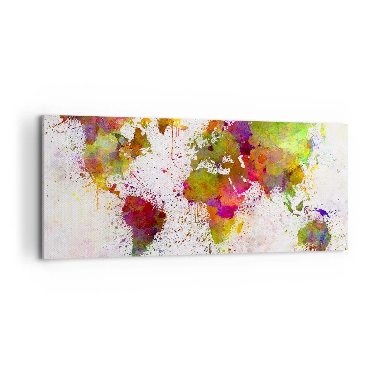 Lærredstryk - Billede på lærred - På en eller anden måde gik det bare godt - 120x50 cm