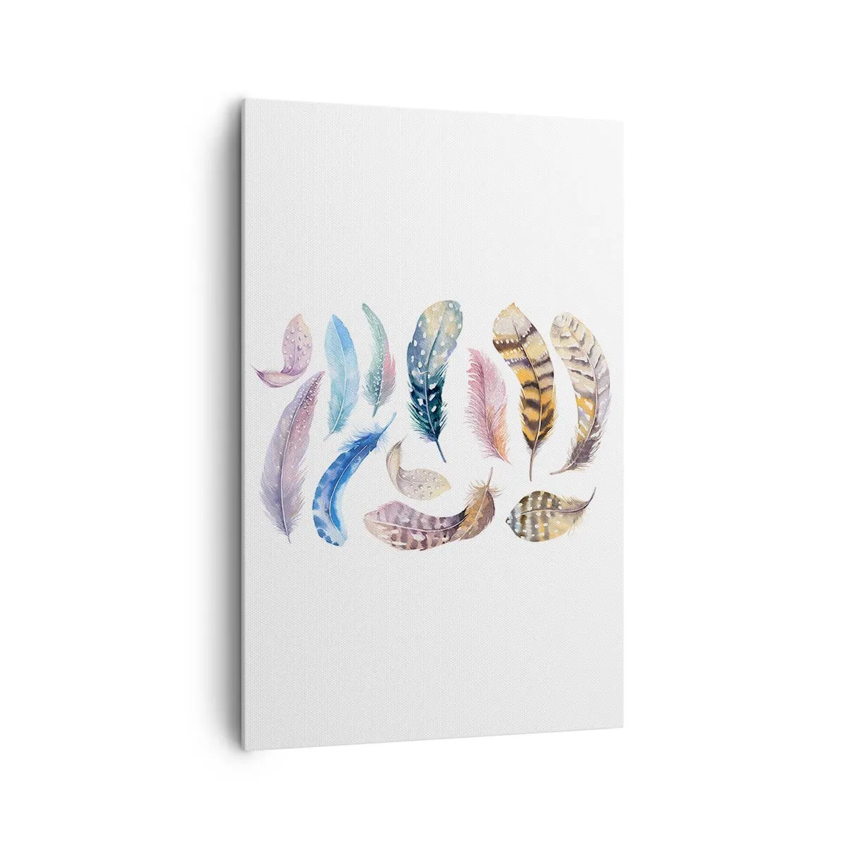 Lærredstryk - Billede på lærred - Letvægts, farverig og flerfarvet - 80x120 cm